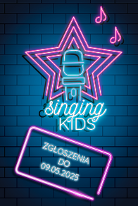 Konkurs Piosenki Anglojęzycznej „SINGING KIDS” 2025