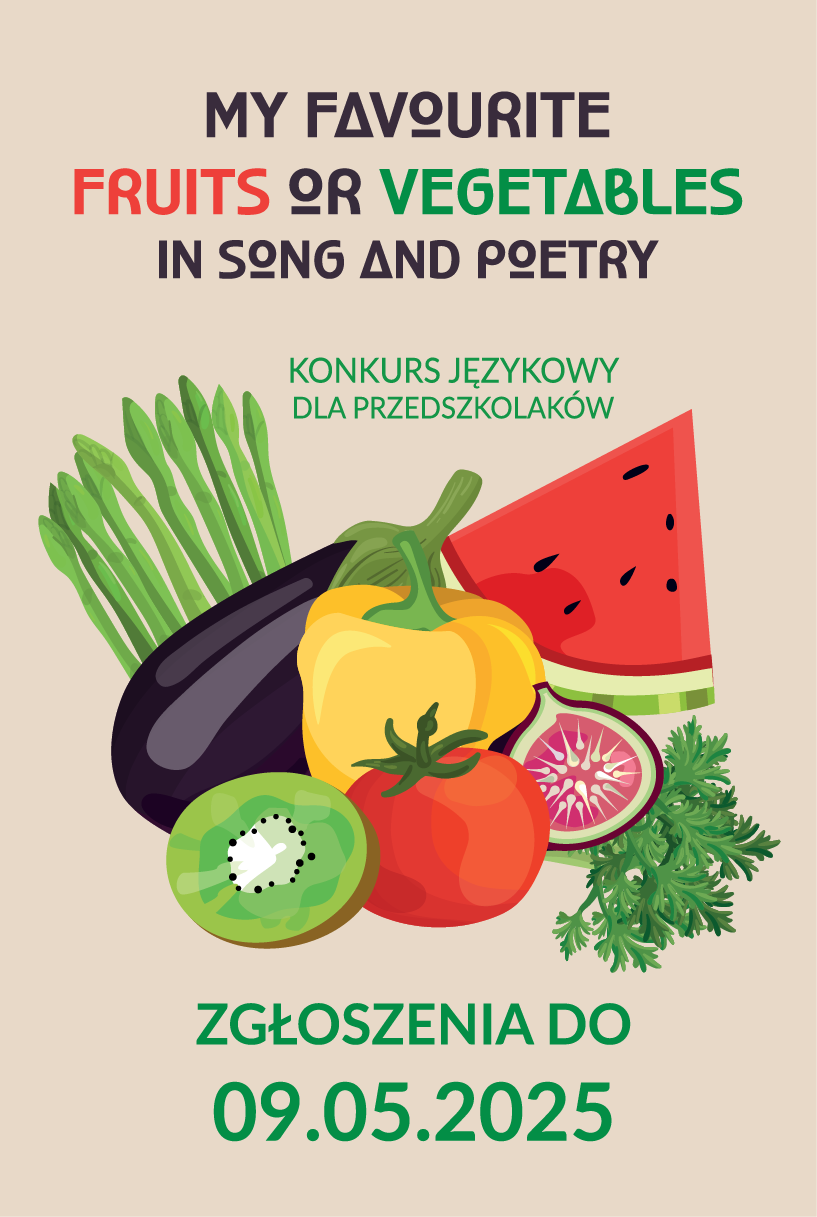 Konkurs „My favourite fruits or vegetables in song and poetry”