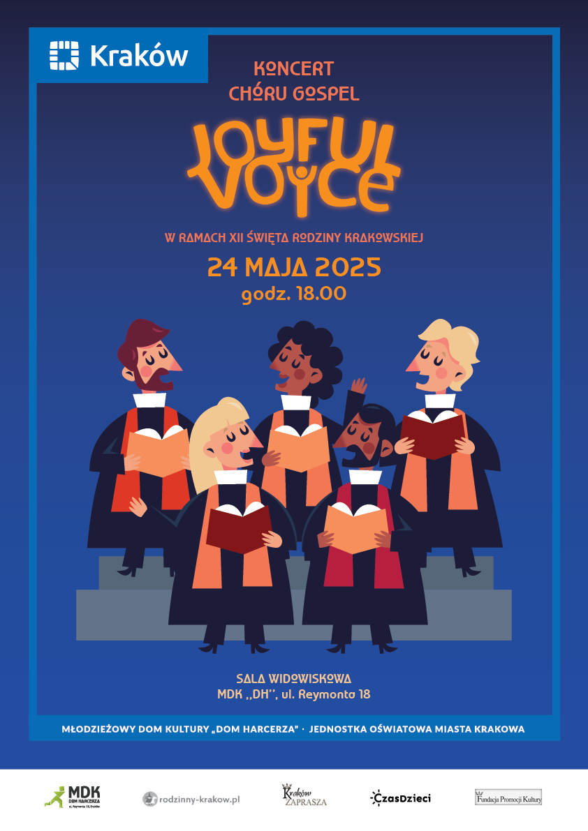 Koncert chóru gospel „Joyful Voice” w ramach Święta Rodziny