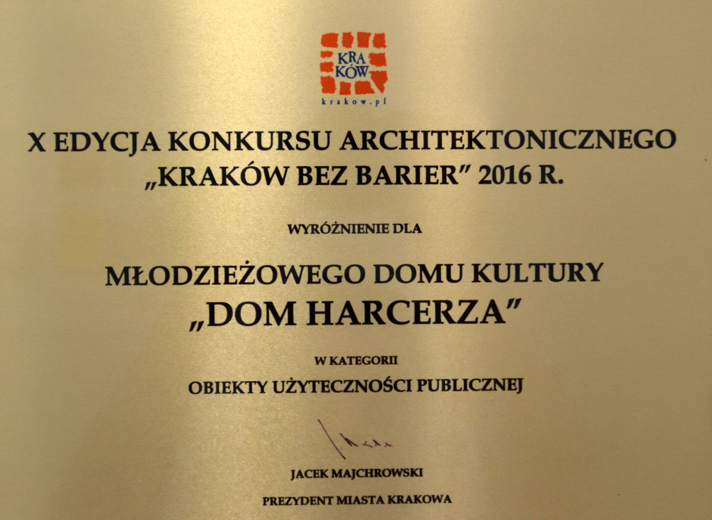 MDK DH Kraków bez barier 2016