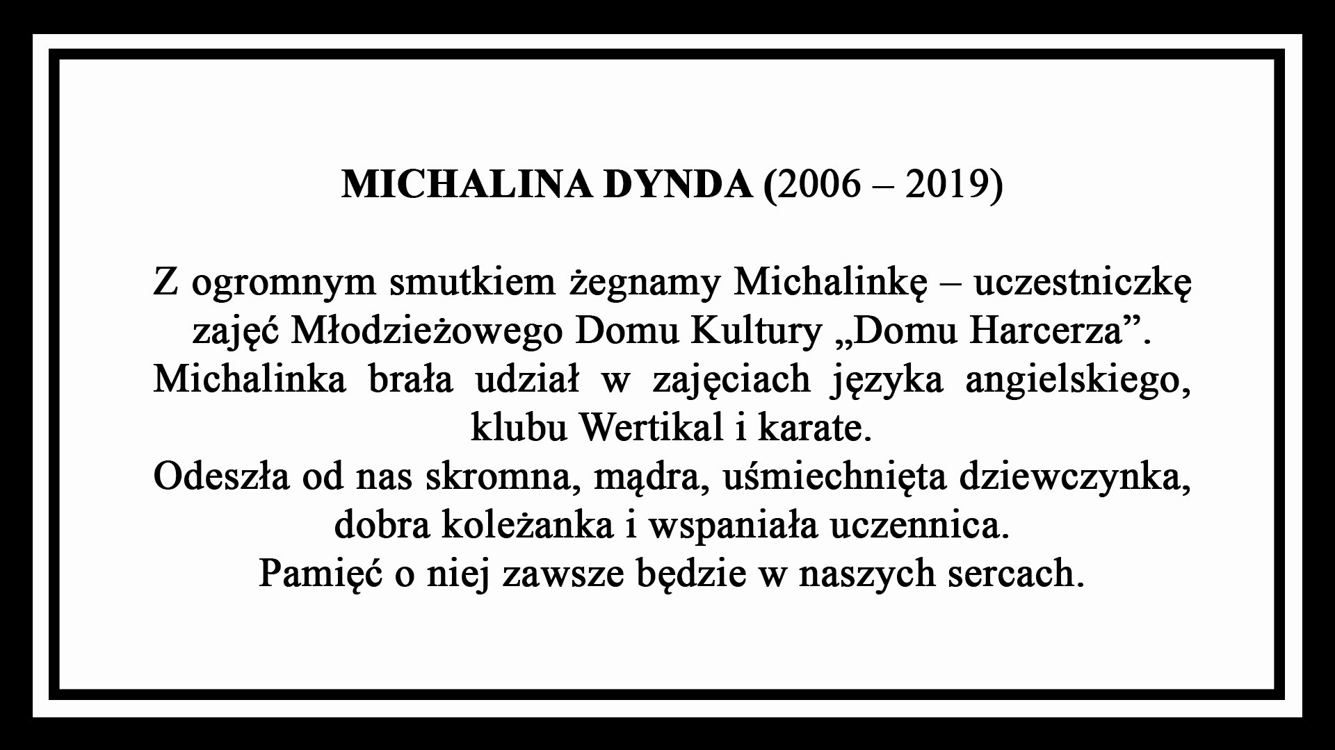Michalina 2019