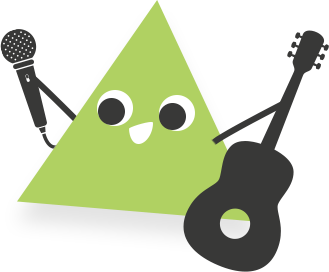 Trójkąciak z gitarą